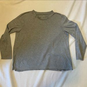 American Eagle Grey Long Sleeve Shirt